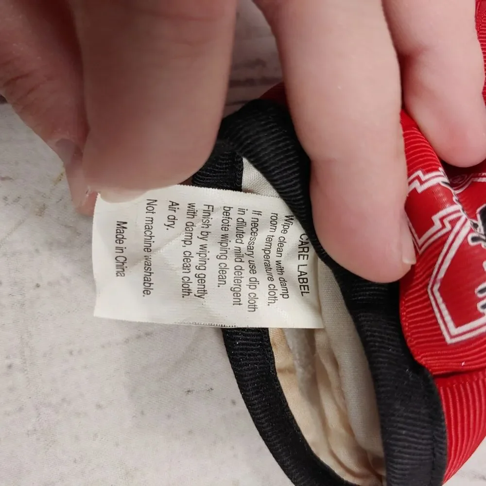 SCRATCHED - Jax NEBRASKA Cornhuskers Sunglasses - RED Made in Italy COLLEGE